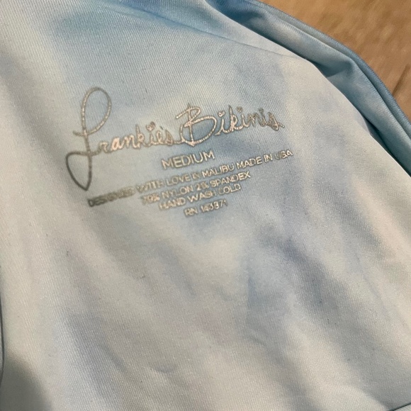 Frankies Bikini Moderate Coverage One Piece - Picture 3 of 3